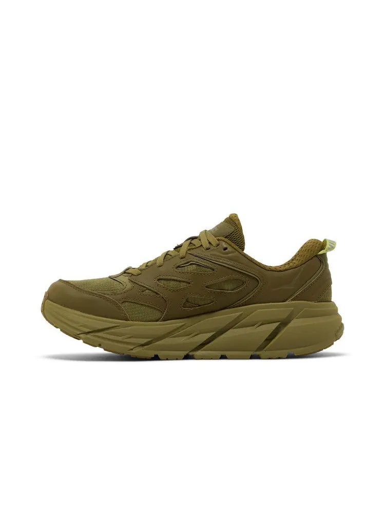 Кроссовки HOKA Clifton L GORE-TEX 'Avocado Green Moss' — изображение 4 из 9, зеленый