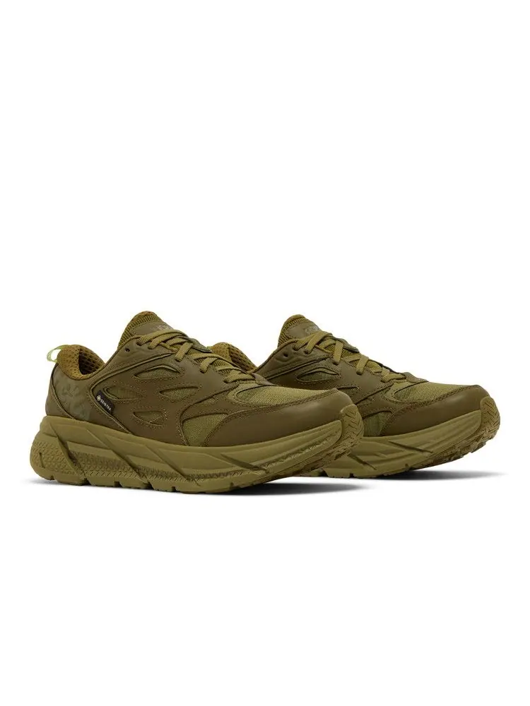 Кроссовки HOKA Clifton L GORE-TEX 'Avocado Green Moss' — изображение 9 из 9, зеленый