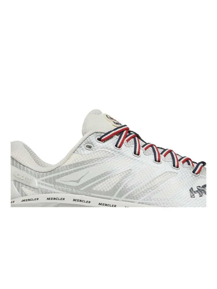 Кроссовки HOKA Moncler x Mafate Speed 2 'Nimbus Cloud Harbor Mist' — изображение 2 из 4, белый