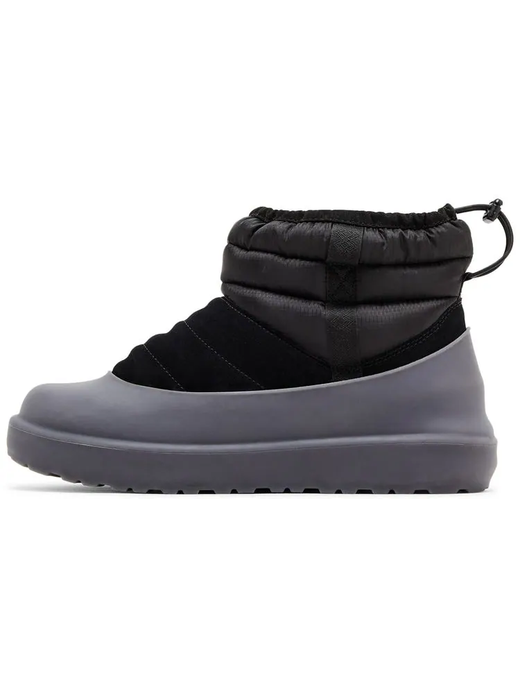 Мужские ботинки UGG Classic Mini комбинированные с резиновой подошвой — изображение 3 из 4, черный