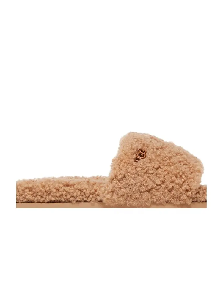 Кроссовки UGG Wmns Cozetta Curly Slipper — изображение 2 из 4, коричневый