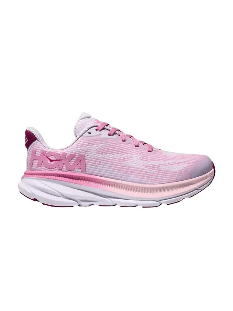 Кроссовки HOKA Clifton 9 Kids 'Starlight Glow Wildflower' — изображение 1 из 1, фиолетовый