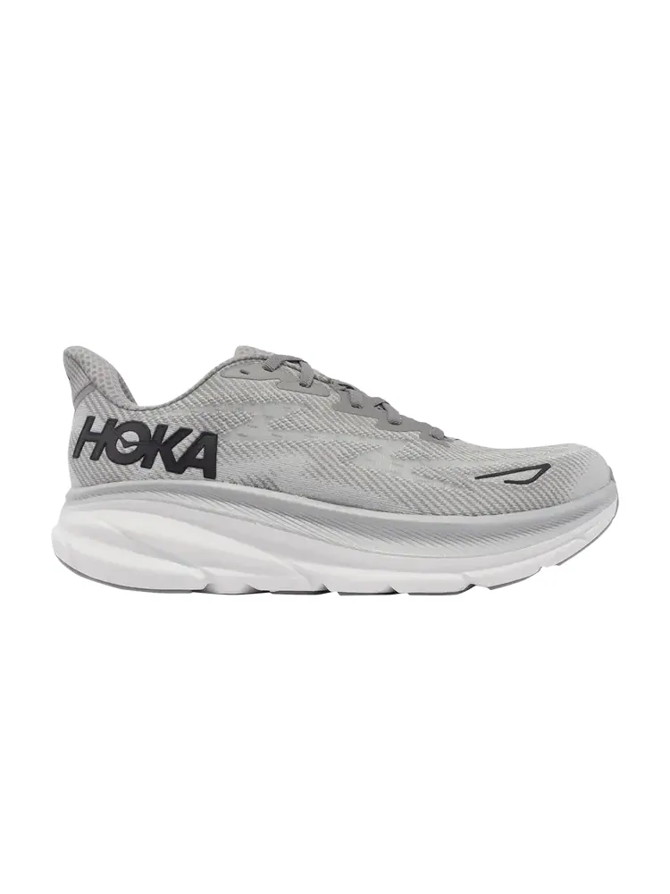 Кроссовки HOKA Clifton 9 2E Wide 'Harbor Mist' — изображение 1 из 1, серый
