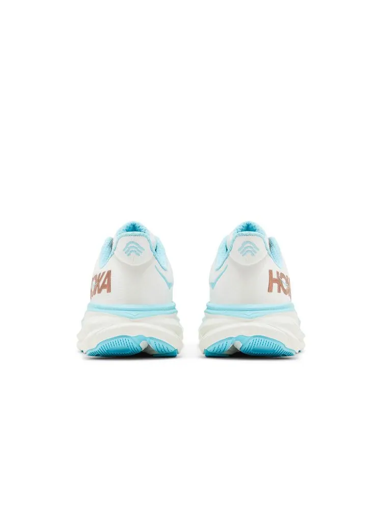 Кроссовки HOKA Wmns Clifton 9 Wide 'Frost Rose Gold' — изображение 7 из 9, розовый золотистый
