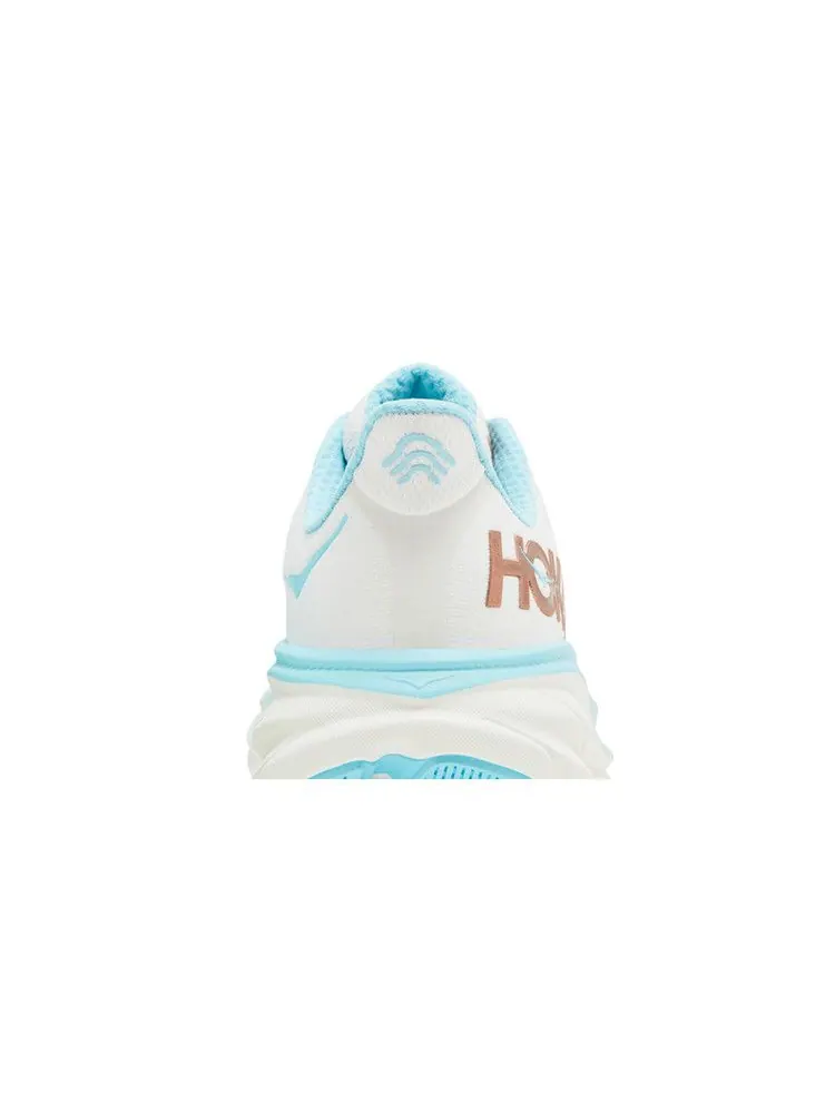 Кроссовки HOKA Wmns Clifton 9 Wide 'Frost Rose Gold' — изображение 8 из 9, розовый золотистый