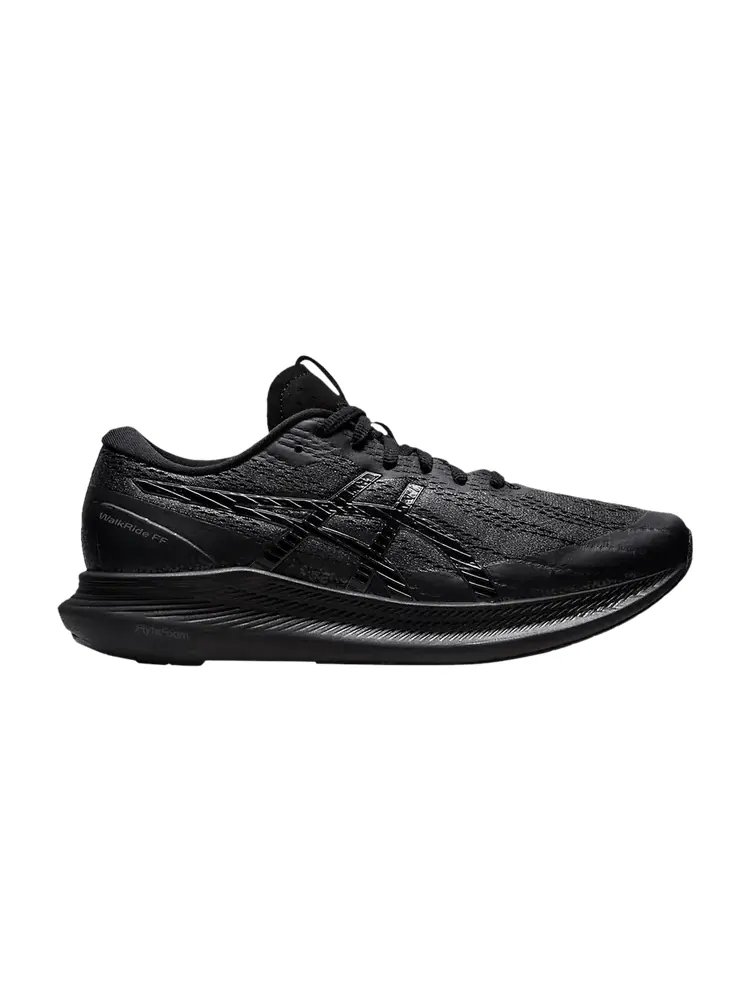 Кроссовки ASICS Wmns Walkride FF Black Graphite Grey — изображение 1 из 1, черный графитовый серый