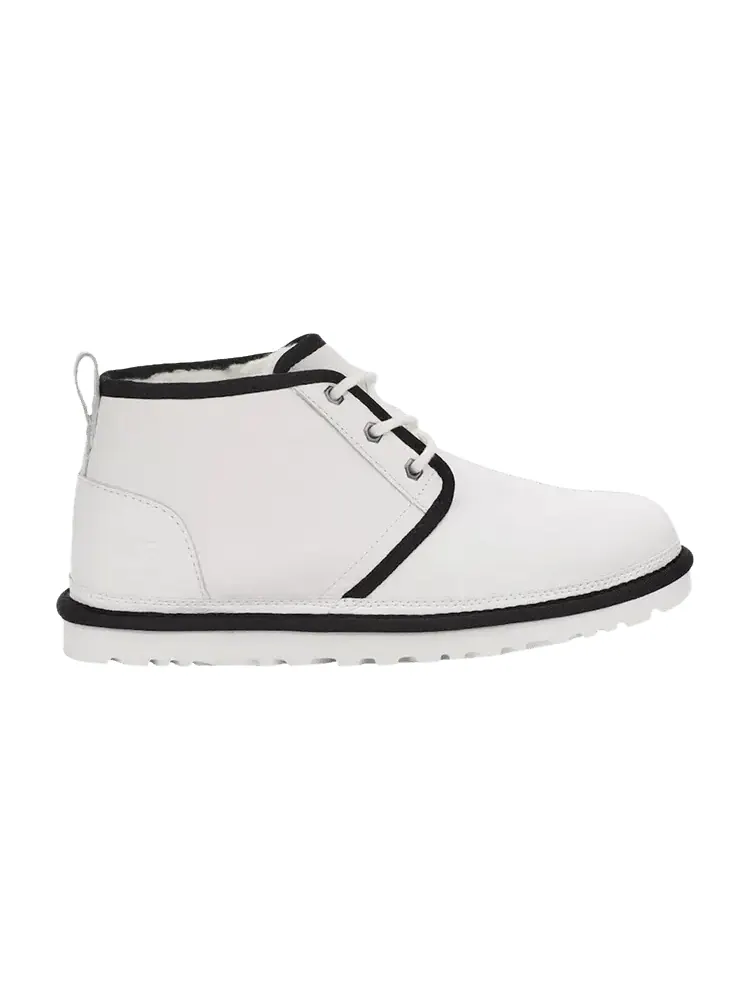 Кроссовки UGG Neumel Leather Chukka — изображение 1 из 1, белый черный