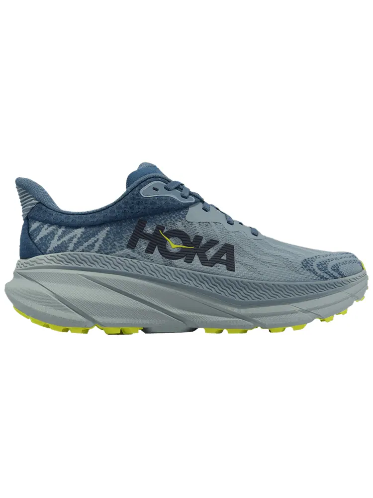 Кроссовки HOKA Challenger ATR 7 2E Wide 'Stone Blue Evening Primrose' — изображение 1 из 1, синий