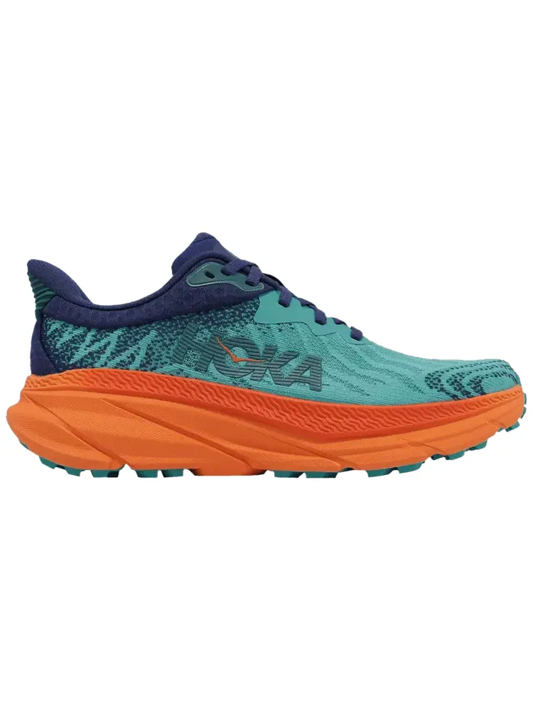 Кроссовки HOKA Wmns Challenger ATR 7 Wide 'Ceramic Vibrant Orange' — изображение 1 из 1, синий