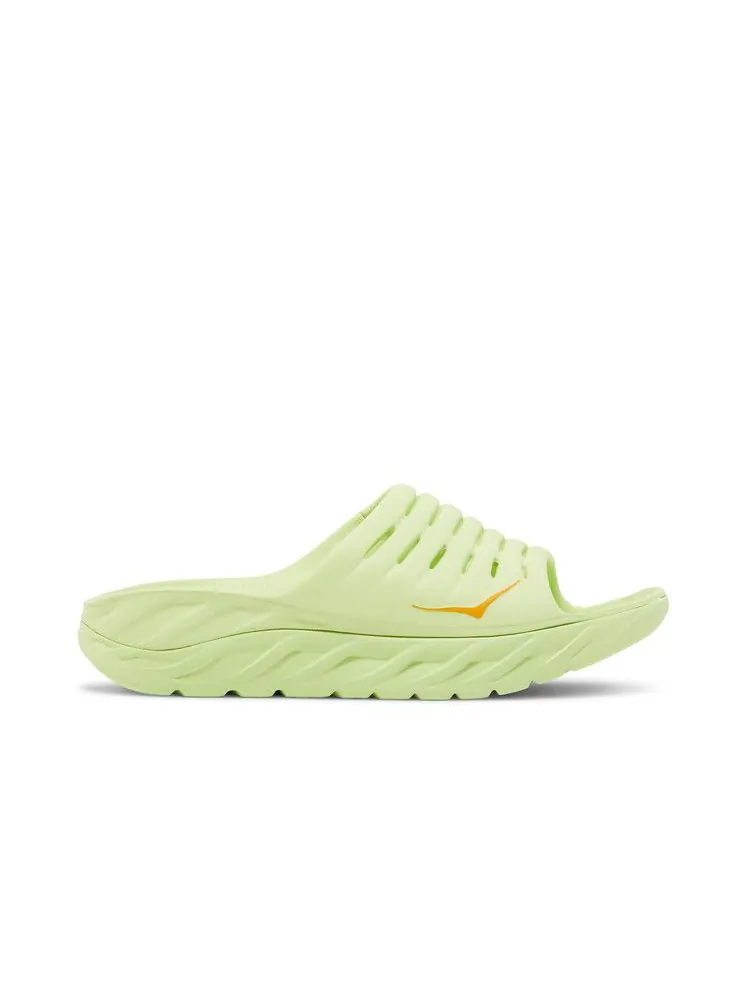 Сандалии HOKA Ora Recovery Slide 'Butterfly' — изображение 2 из 9, желтый