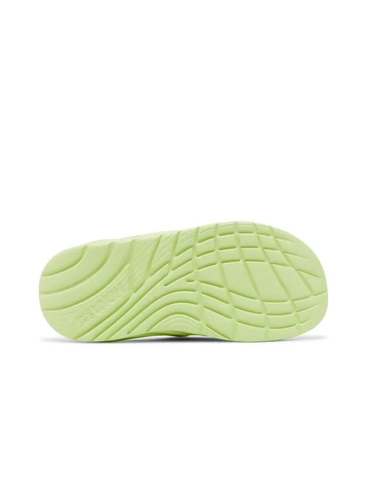 Сандалии HOKA Ora Recovery Slide 'Butterfly' — изображение 5 из 9, желтый