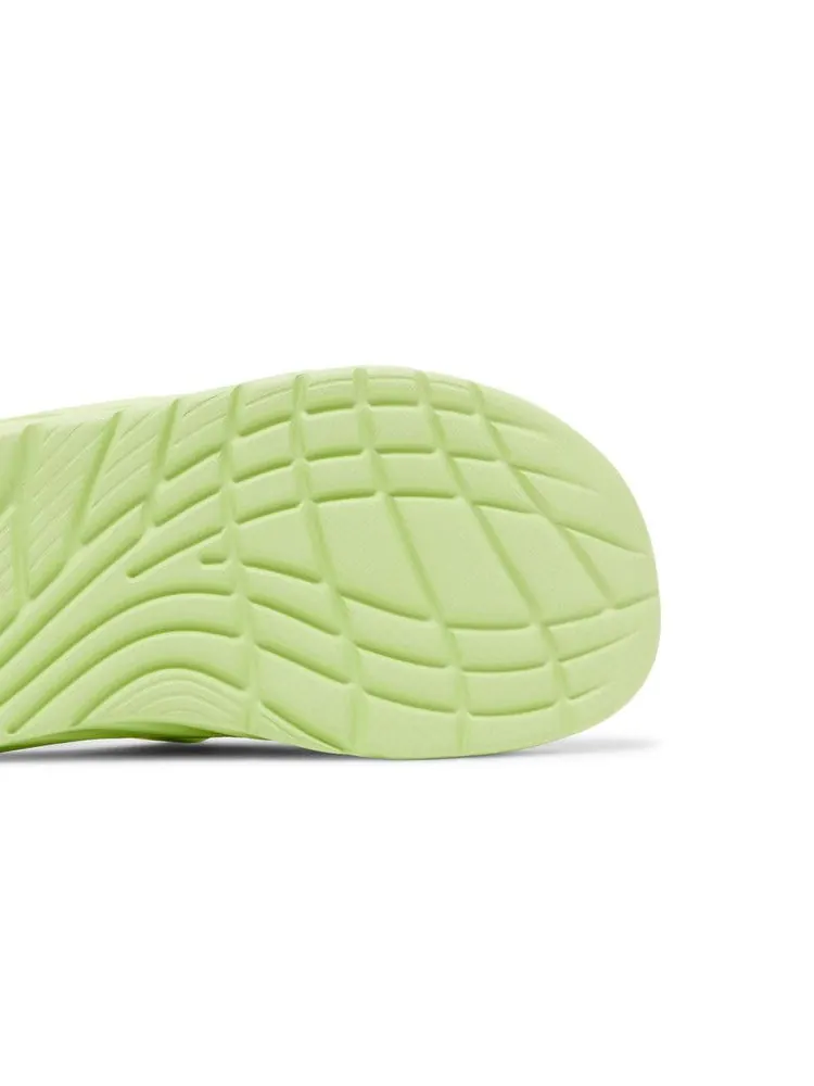 Сандалии HOKA Ora Recovery Slide 'Butterfly' — изображение 6 из 9, желтый