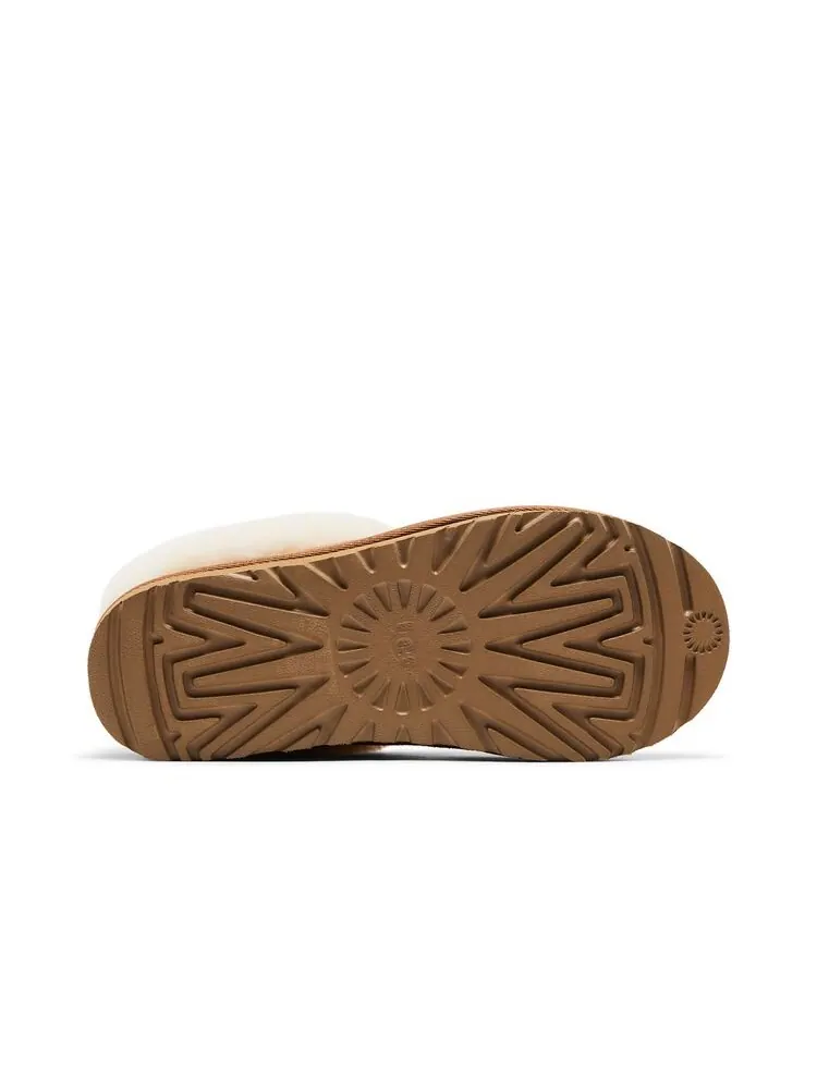 Шлепанцы UGG Wmns Tazzette Slipper Chestnut — изображение 4 из 6, коричневый