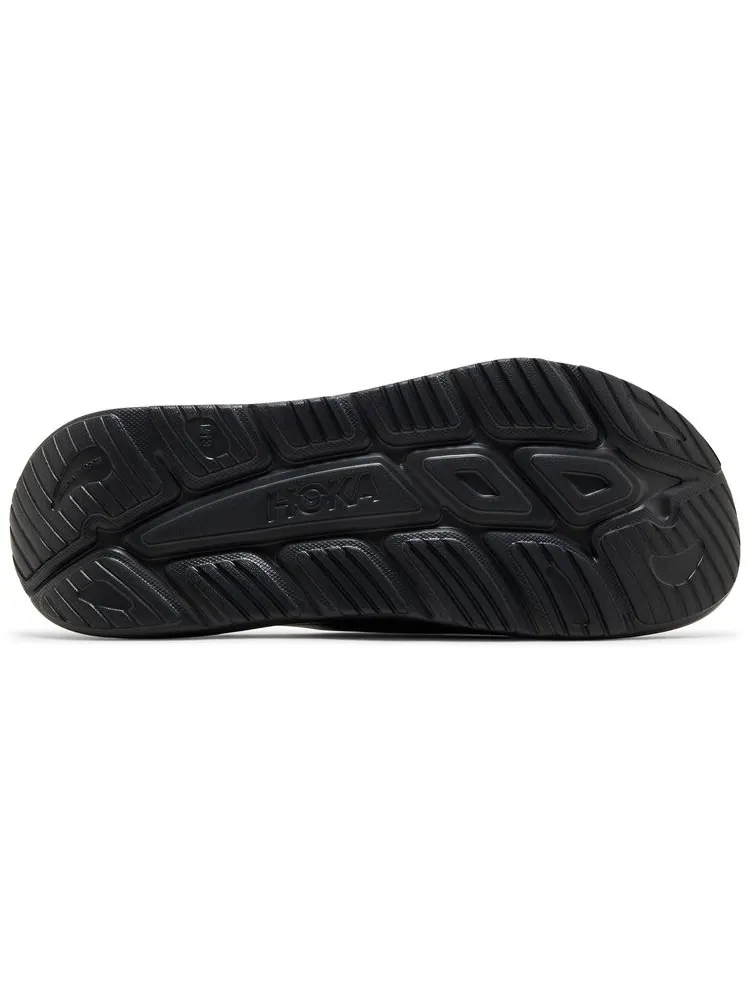 Шлепанцы HOKA Ora Recovery Slide 3 'Black' — изображение 4 из 8, черный