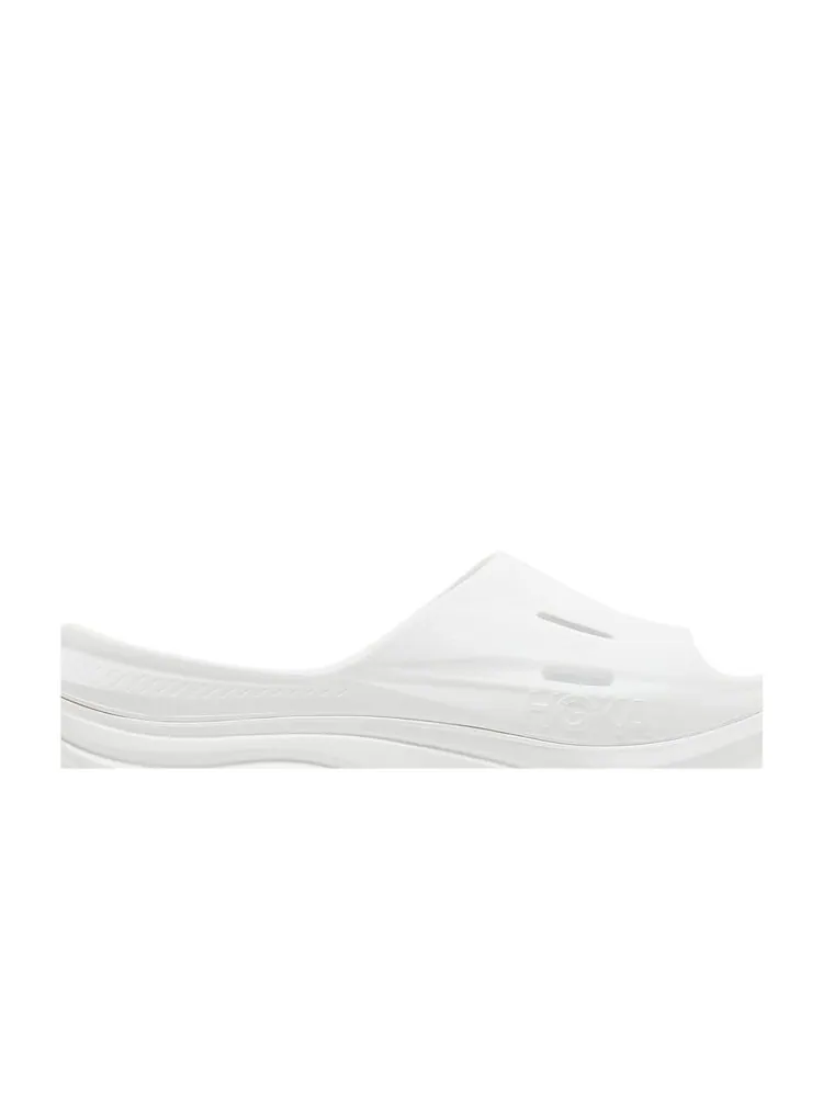 Кроссовки HOKA Ora Recovery Slide 3 'Triple White' — изображение 2 из 4, белый