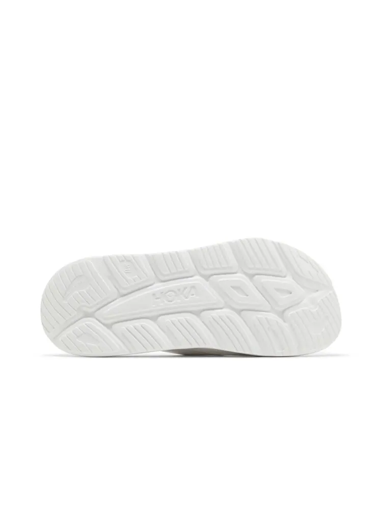 Кроссовки HOKA Ora Recovery Slide 3 'Triple White' — изображение 4 из 4, белый