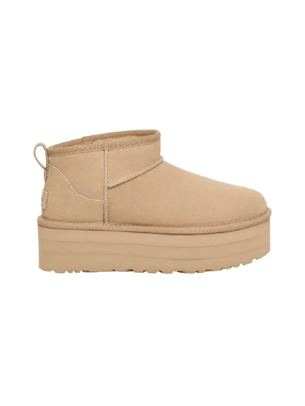 Ботинки Ugg Women's Classic Ultra Mini Platform — изображение 1 из 4, горчичный