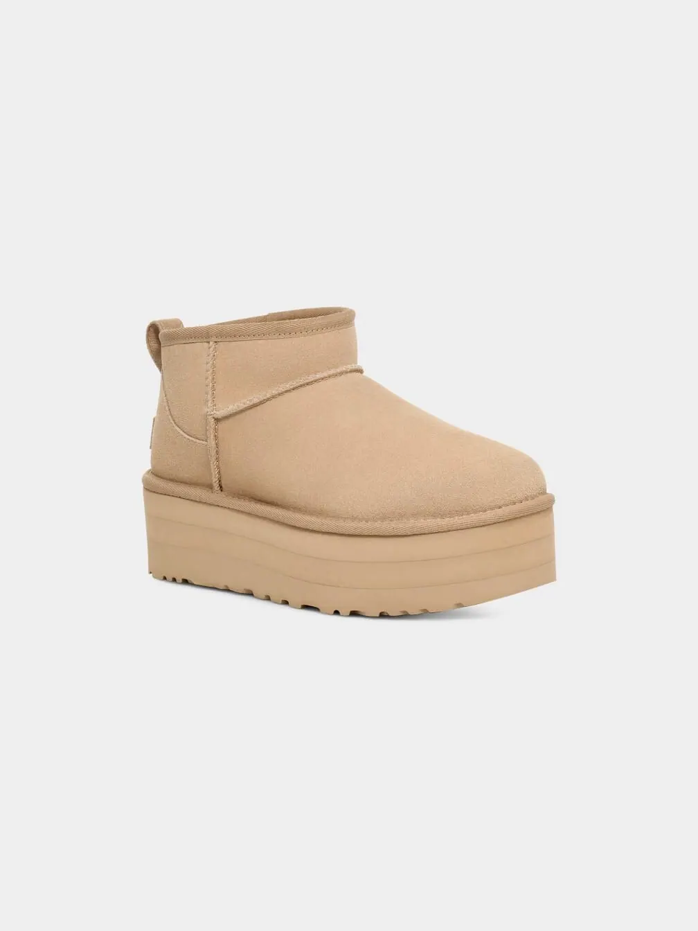 Ботинки Ugg Women's Classic Ultra Mini Platform — изображение 2 из 4, горчичный