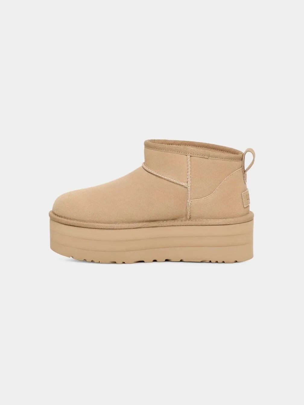 Ботинки Ugg Women's Classic Ultra Mini Platform — изображение 3 из 4, горчичный