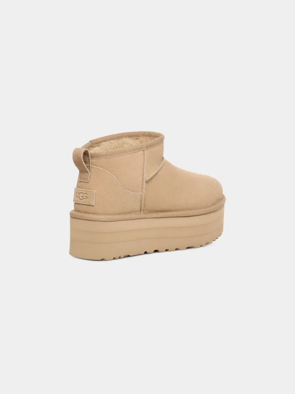 Ботинки Ugg Women's Classic Ultra Mini Platform — изображение 4 из 4, горчичный