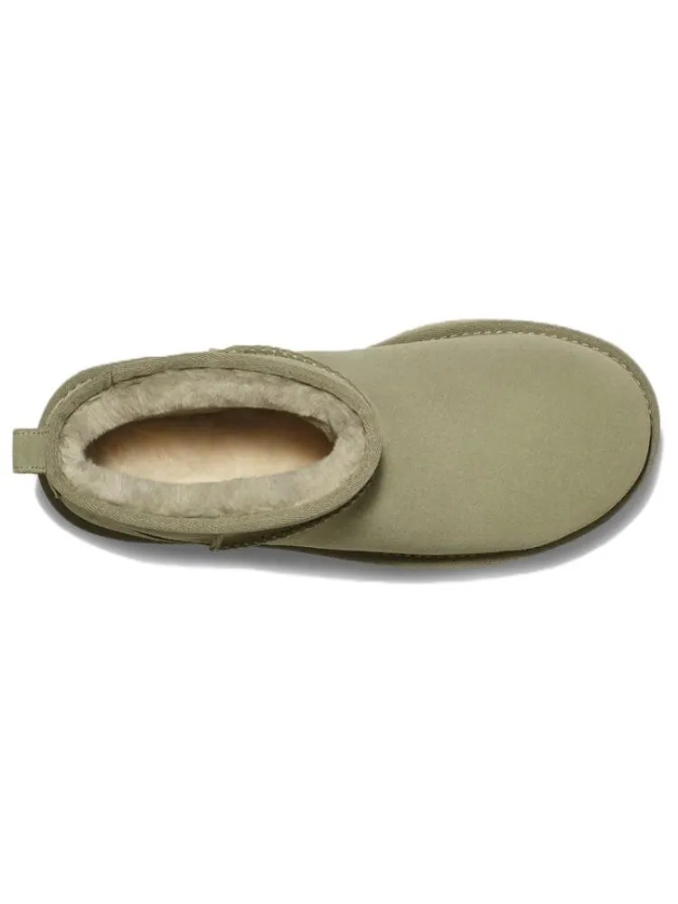Ботинки женские UGG Shaded Clover на платформе — изображение 4 из 5, зеленый