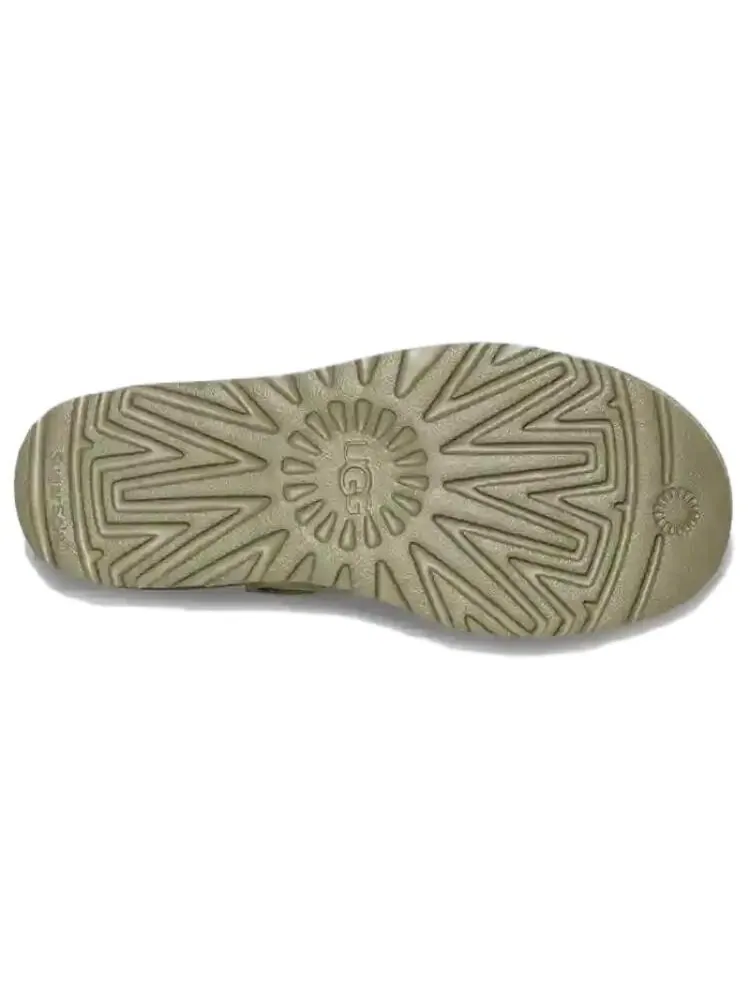 Ботинки женские UGG Shaded Clover на платформе — изображение 5 из 5, зеленый