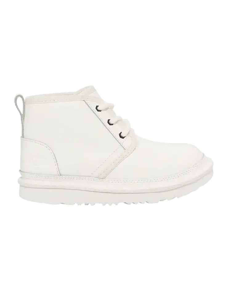 Кроссовки UGG Neumel II Leather Chukka Kids White — изображение 1 из 1, белый