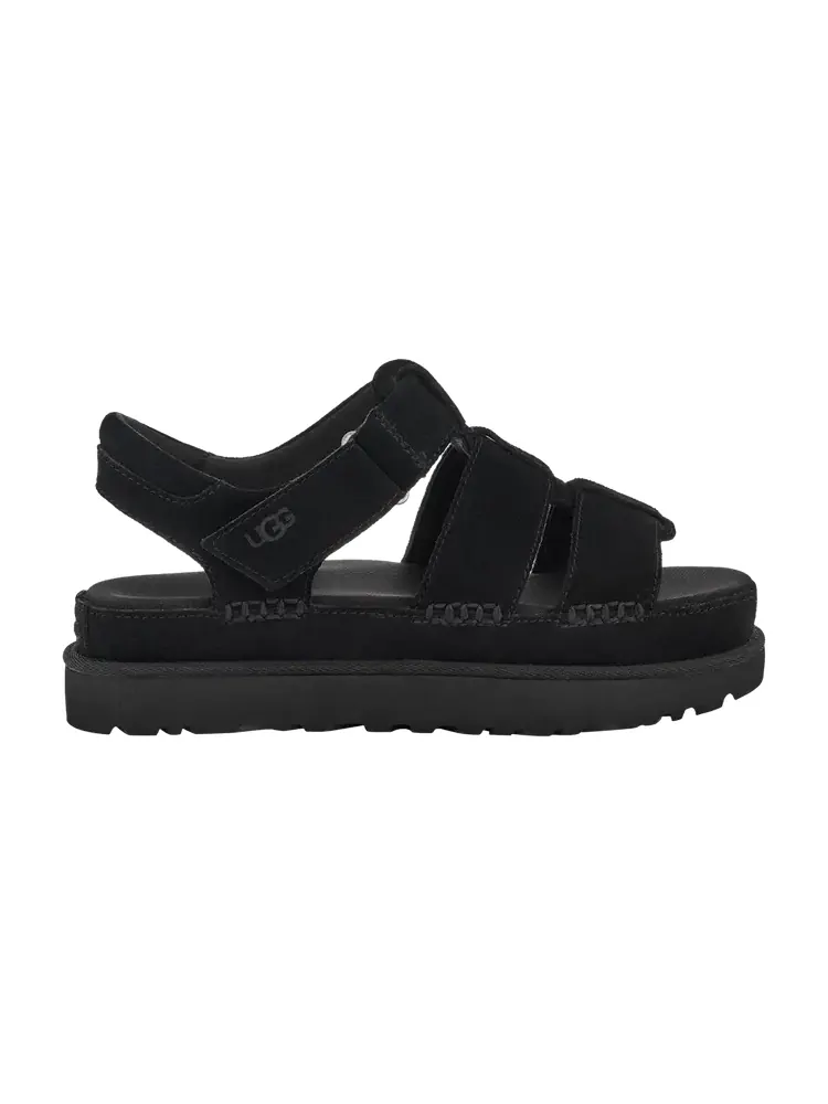 Кроссовки Wmns Goldenstar Strap Platform Sandal 'Black' — изображение 1 из 1, черный