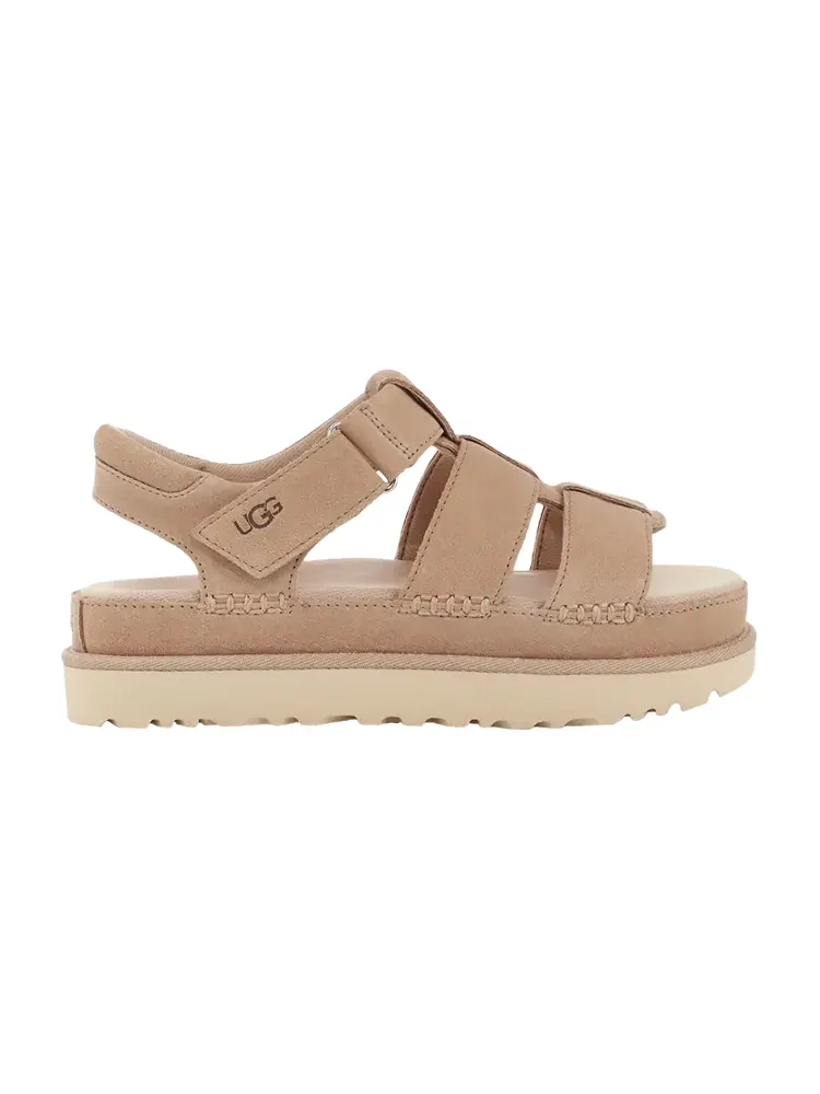 Кроссовки UGG Wmns Goldenstar Strap Platform Sandal — изображение 1 из 1, бежевый