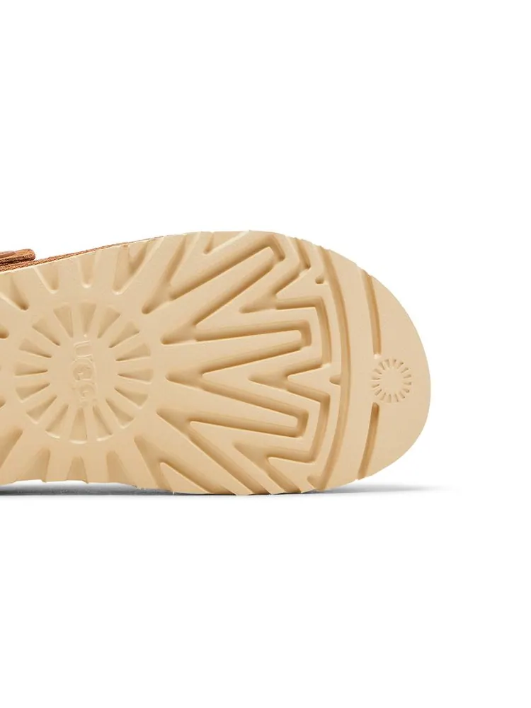 Кроссовки UGG Wmns Goldenstar Clog Chestnut — изображение 5 из 6, коричневый