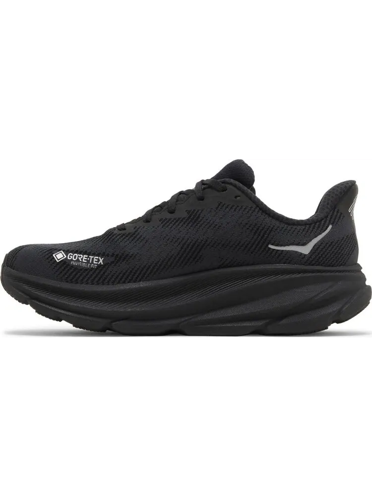 Кроссовки Clifton 9 GORE-TEX 'Triple Black' — изображение 3 из 4, черный