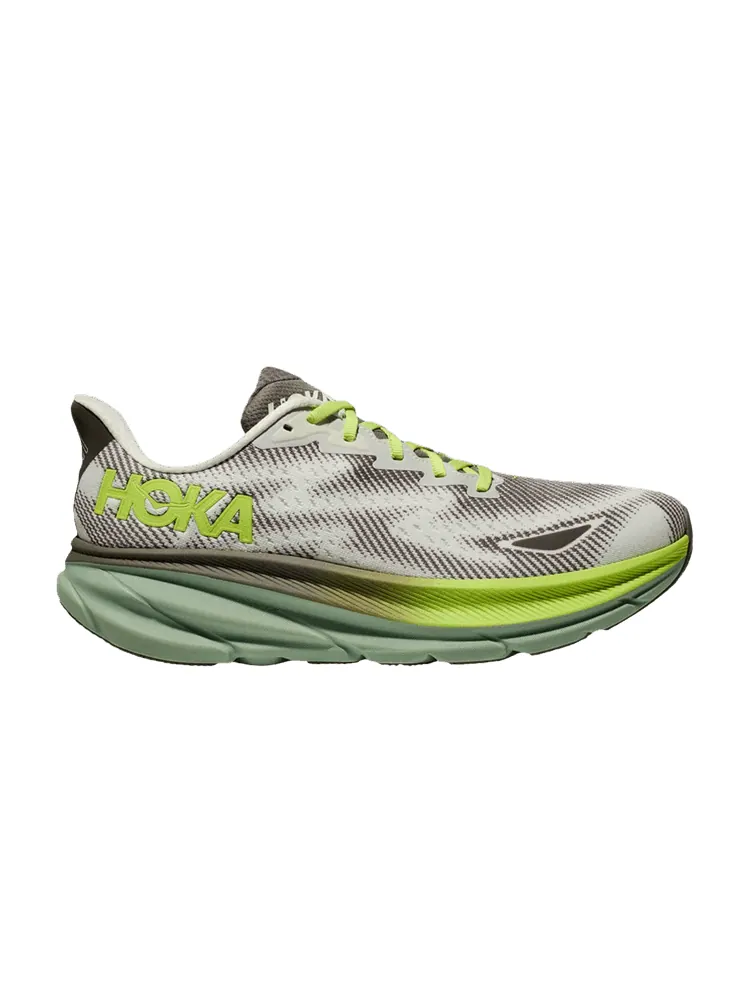 Кроссовки HOKA Clifton 9 GORE-TEX 'Slate Aloe Vera' — изображение 1 из 1, слейт/алоэ вера