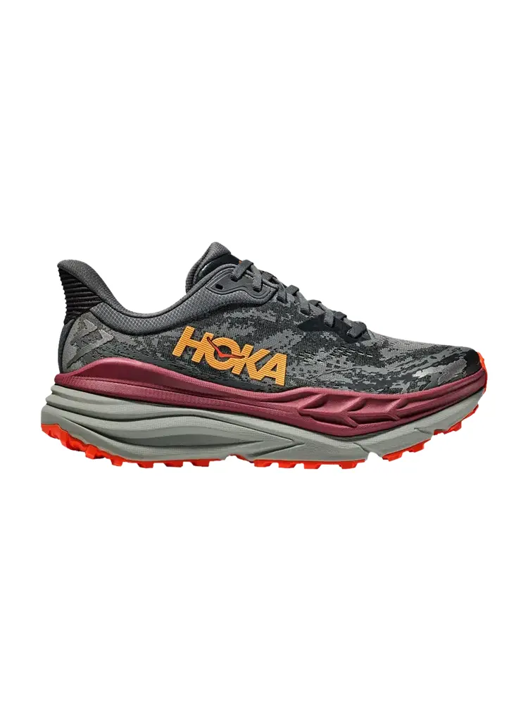 Кроссовки HOKA Stinson 7 'Castlerock Cabernet' — изображение 1 из 1, серый