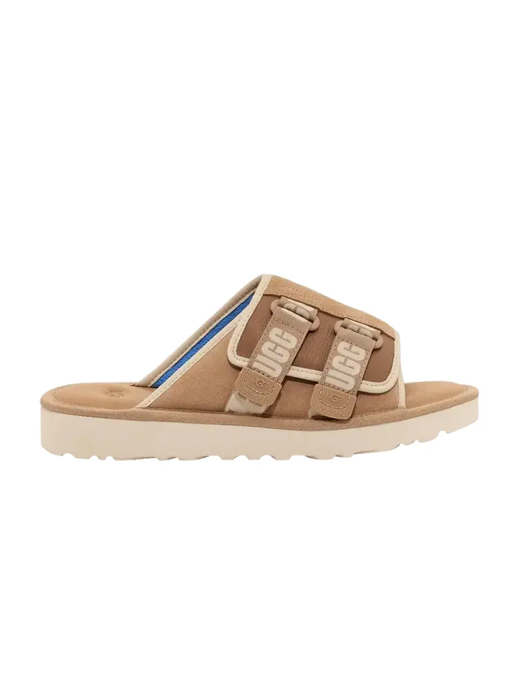 Сандалии UGG Goldencoast Strap Slide 'Sand Santorini' — изображение 1 из 1, песочный
