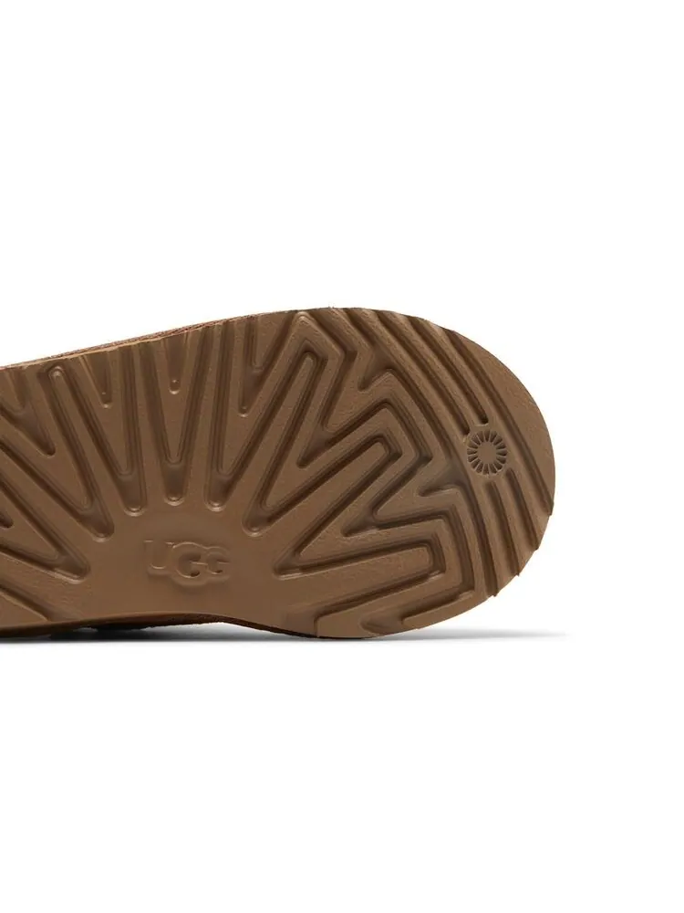 Ботинки UGG Classic Mini Zipper Tape Logo Boot Toddler Chestnut — изображение 5 из 6, орех