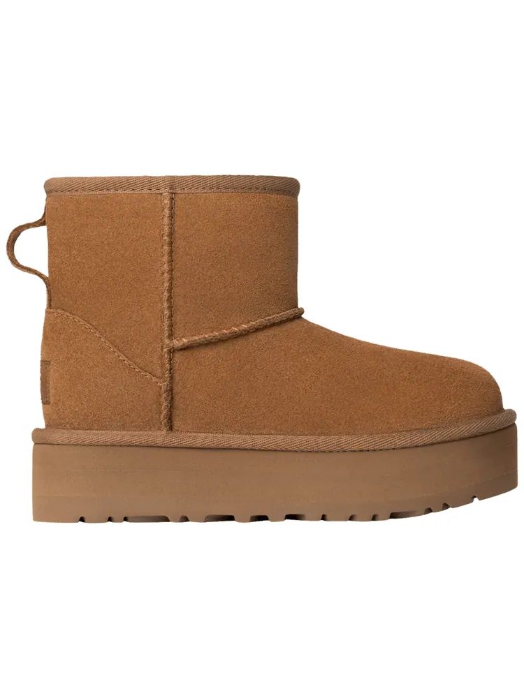 Ботинки UGG Classic Mini Platform Boot Kids 'Chestnut' — изображение 1 из 1, орех
