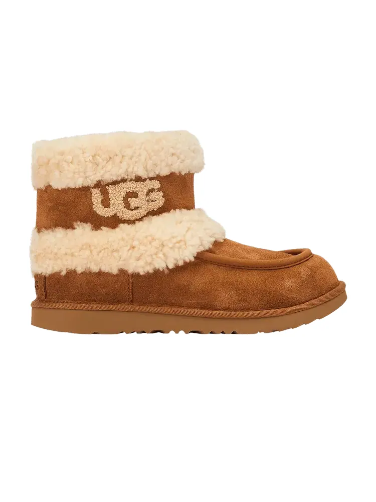 Ботинки UGG Ultra Mini Fluff Boot Kids — изображение 1 из 1, орех