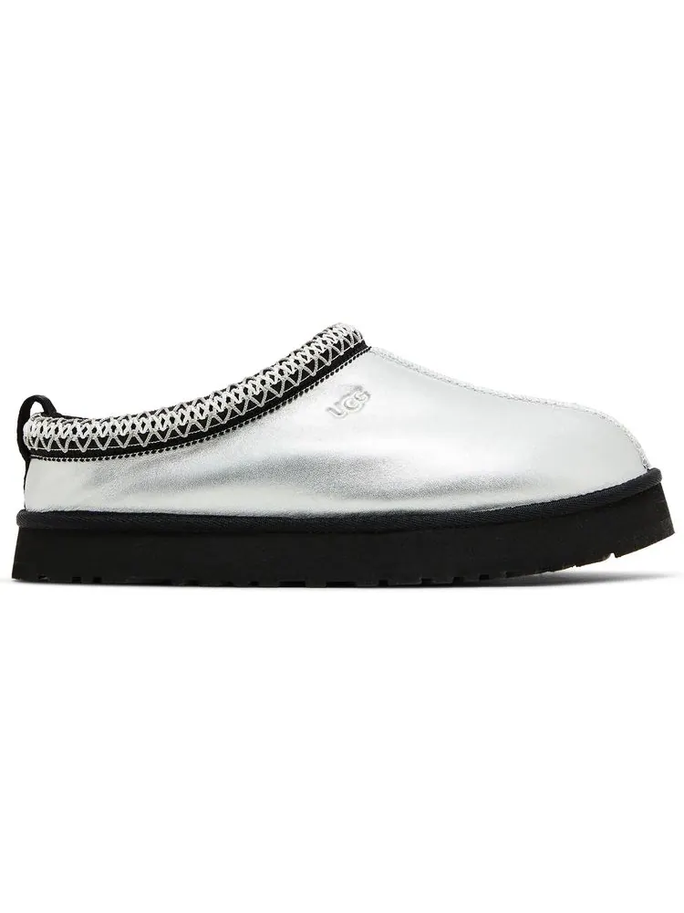 Кроссовки UGG Tazz Slipper Kids 'Silver Metallic' — изображение 1 из 4, серебристый металлик