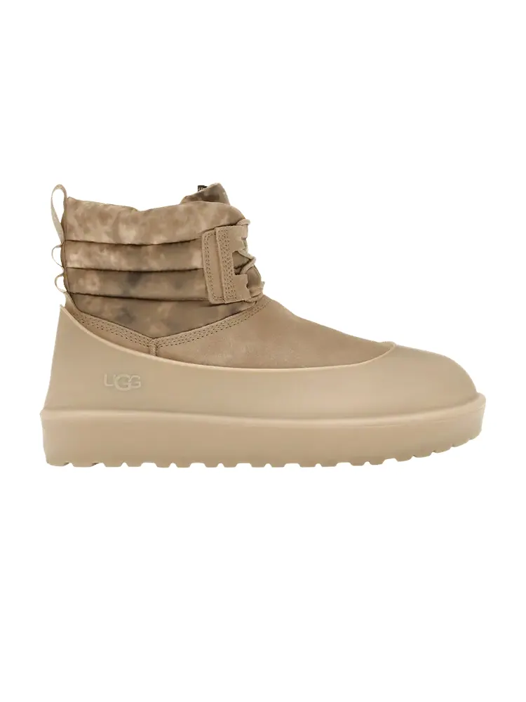 Ботинки UGG Classic Mini Lace-Up Weather Boot — изображение 1 из 1, горчичный