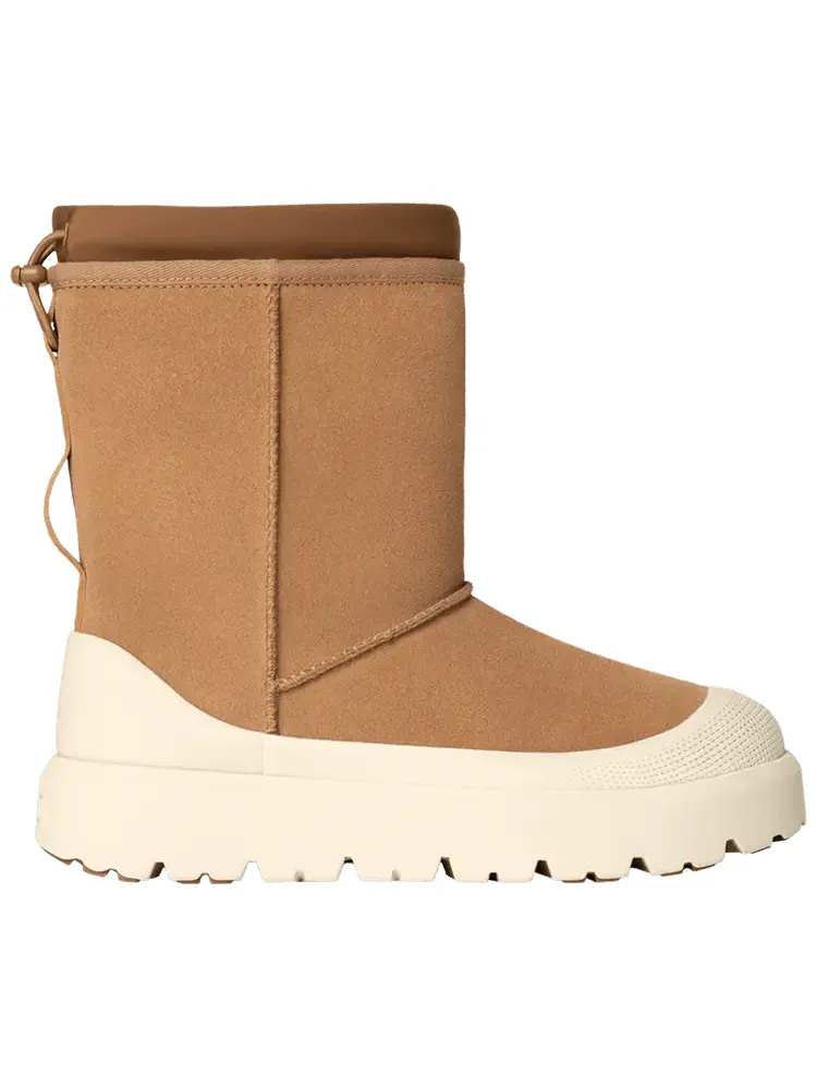 Мужские ботинки UGG Classic Weather Hybrid комбинированные замшевые — изображение 1 из 1, коричневый
