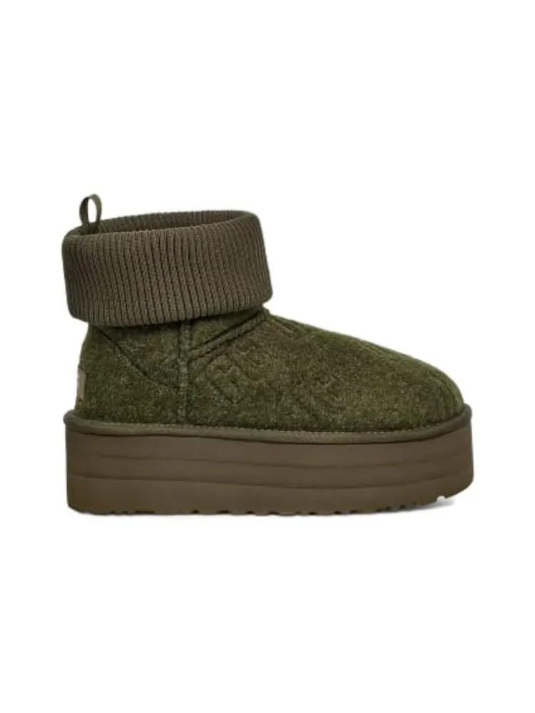Ботинки зимние женские UGG — изображение 2 из 5, зеленый