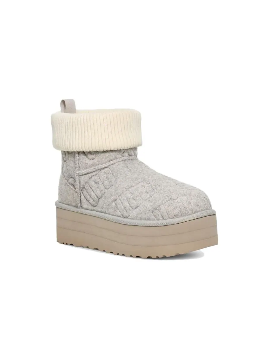 Женские зимние ботинки UGG с узором — изображение 3 из 5, серый
