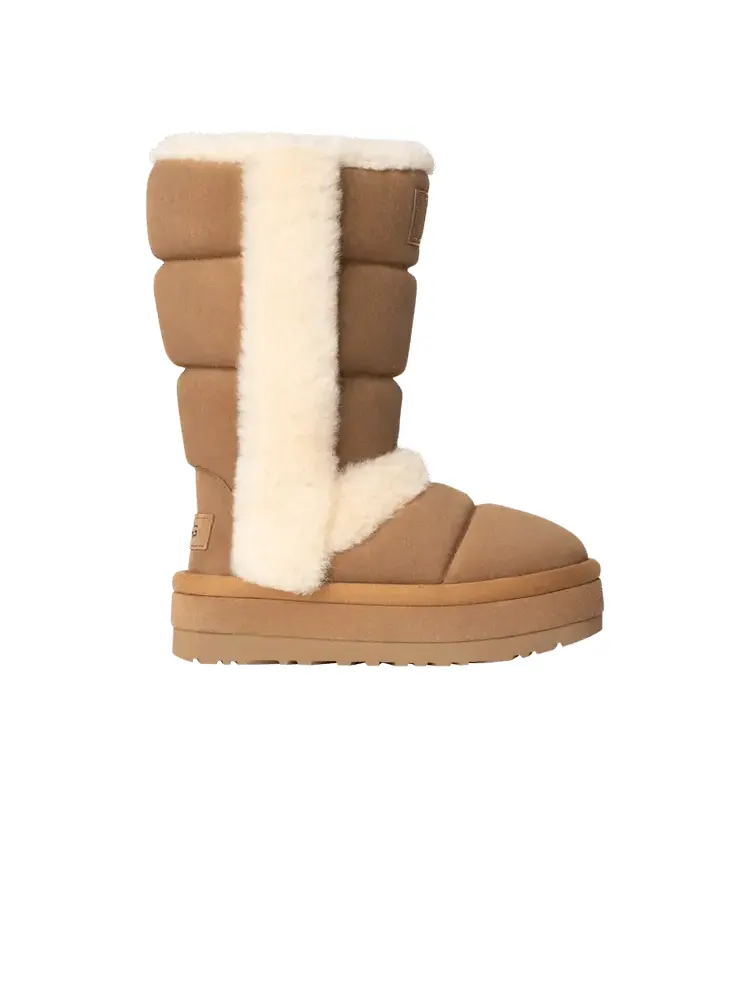 Ботинки UGG Wmns Classic Chillapeak Tall Boot — изображение 1 из 1, коричневый