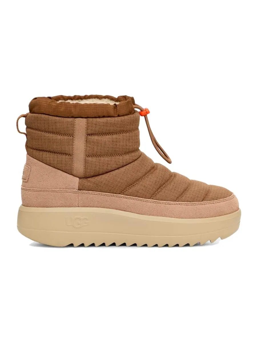 Ботильоны мужские Ugg стеганые на кулиске — изображение 2 из 4, коричневый