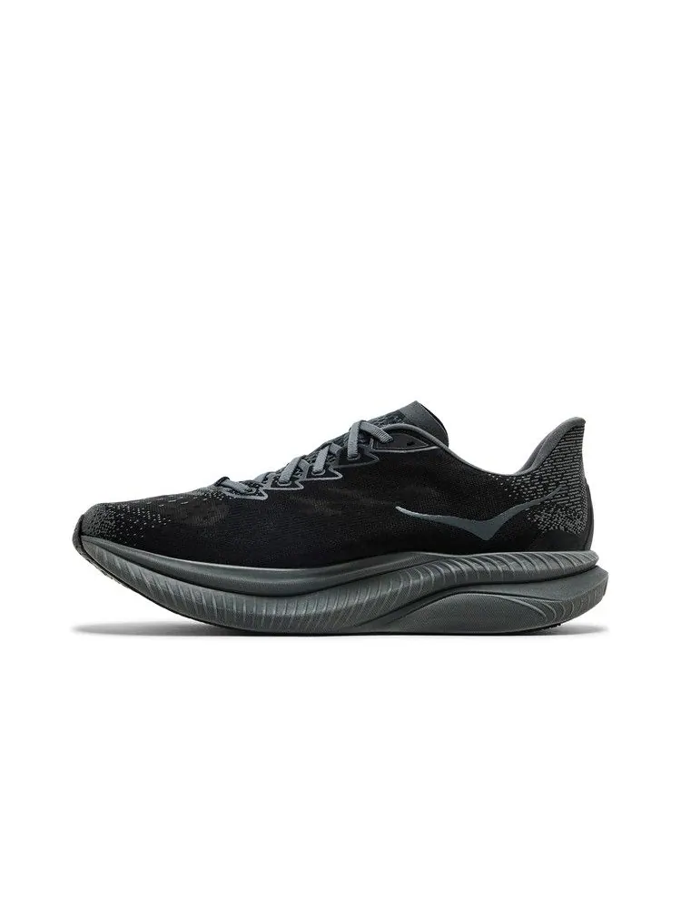 Кроссовки HOKA Mach 6 'Triple Black' — изображение 4 из 9, черный/черный
