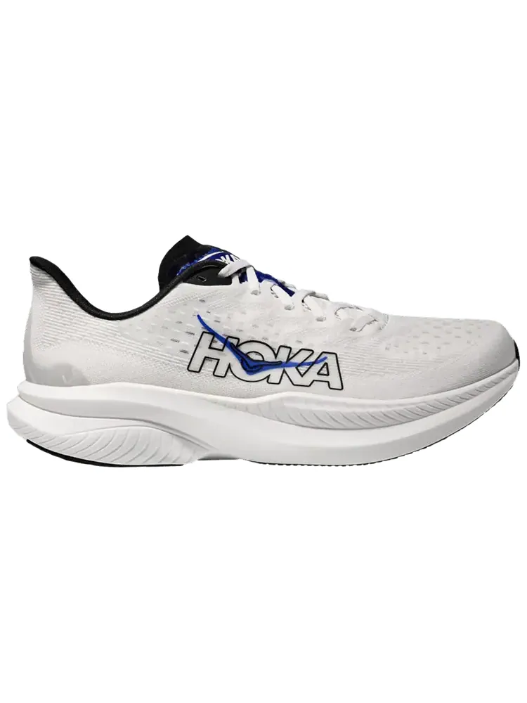 Кроссовки HOKA Mach 6 'White Ultramarine' — изображение 1 из 1, белый