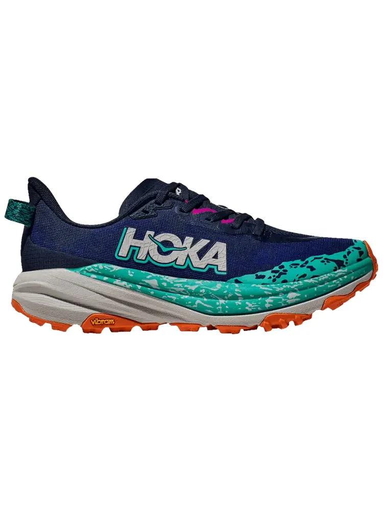 Кроссовки HOKA Wmns Speedgoat 6 'Varsity Navy Meteor' — изображение 1 из 1, синий