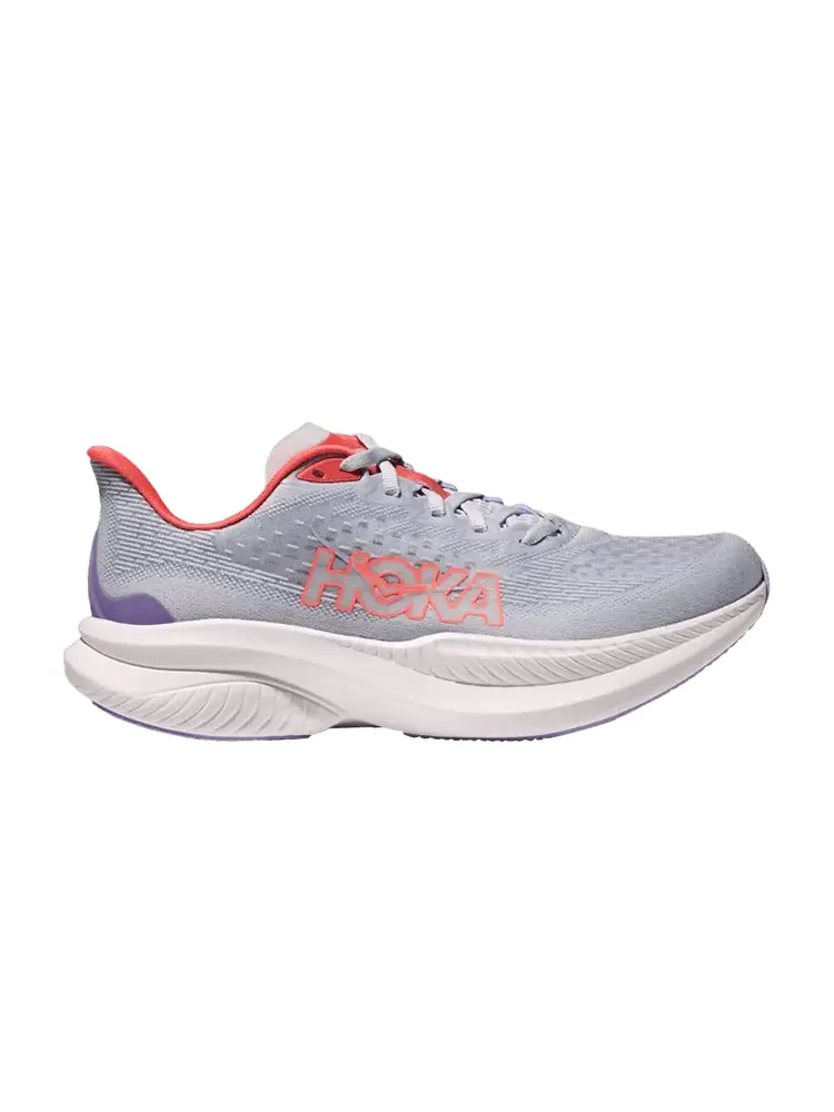 Кроссовки HOKA Wmns Mach 6 Wide, Pale Dusk Gull — изображение 1 из 1, серый