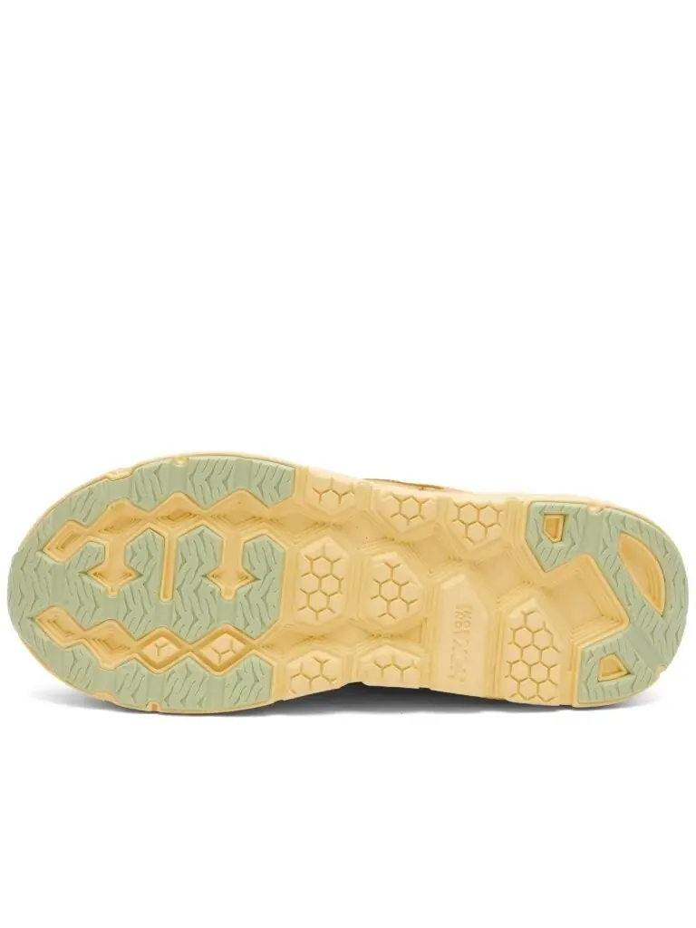 Кроссовки Hoka One One Clifton L Suede TP — изображение 5 из 7, коричневый/бежевый/синий