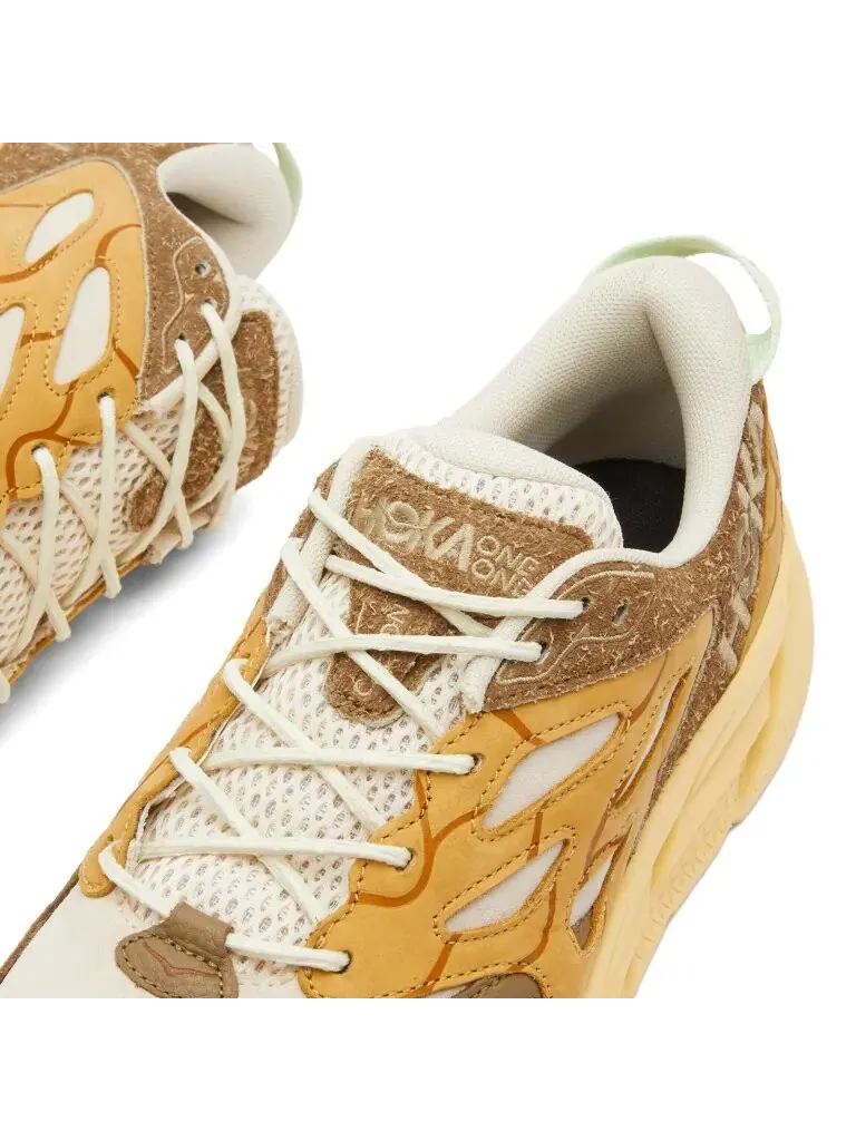 Кроссовки Hoka One One Clifton L Suede TP — изображение 6 из 7, коричневый/бежевый/синий
